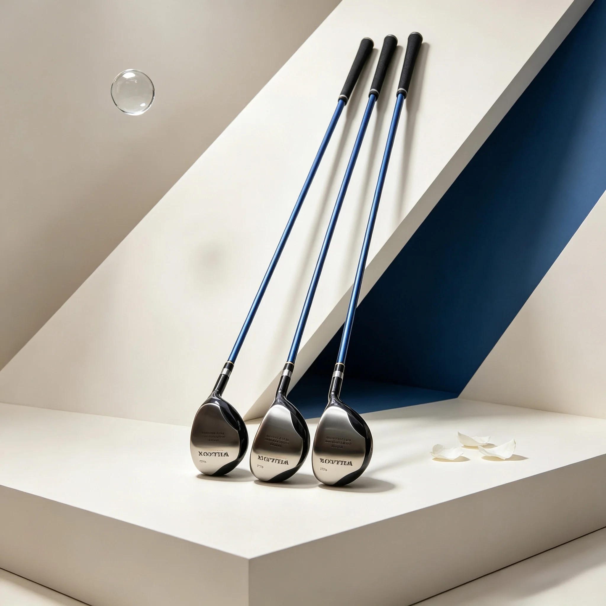 Men's and Women's Golf Multi-Functional Hybrid Clubs, Small Hollow Club Heads, Aldila Series U3/U5/U7 Optional, Excellent Professional Control and Feel