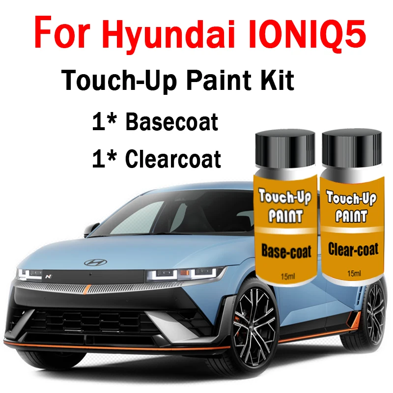 Custom Car Touch-Up Paint Set For Hyundai IONIQ5 2026 Car Paint Repair Kit Scratch Remover Car Accessorie White Grey Blue Black
