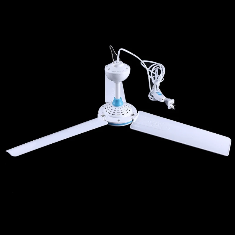 Durable Household Ceiling Fan for Home Office Dorm Hanging Fan Easy Installation 3 Blades Silent Electric Fan AV Dropshipping
