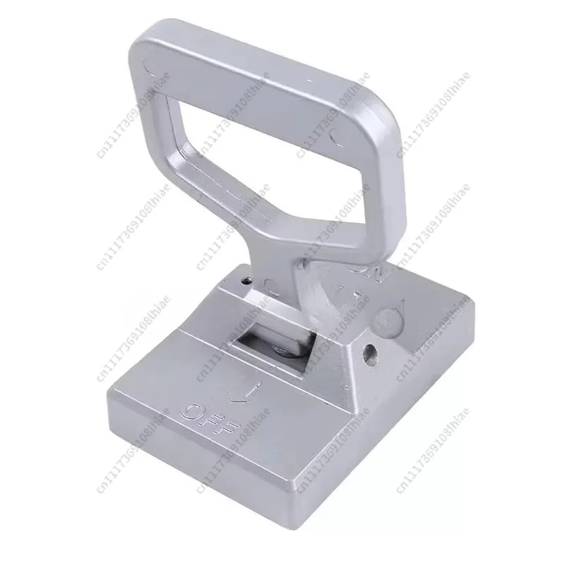 Portable Permanent Magnetic Lifter Manual Lifting And Handling Steel Plate Magnet Tool Loading Artifact 50KG Flat Magnetic Chuck