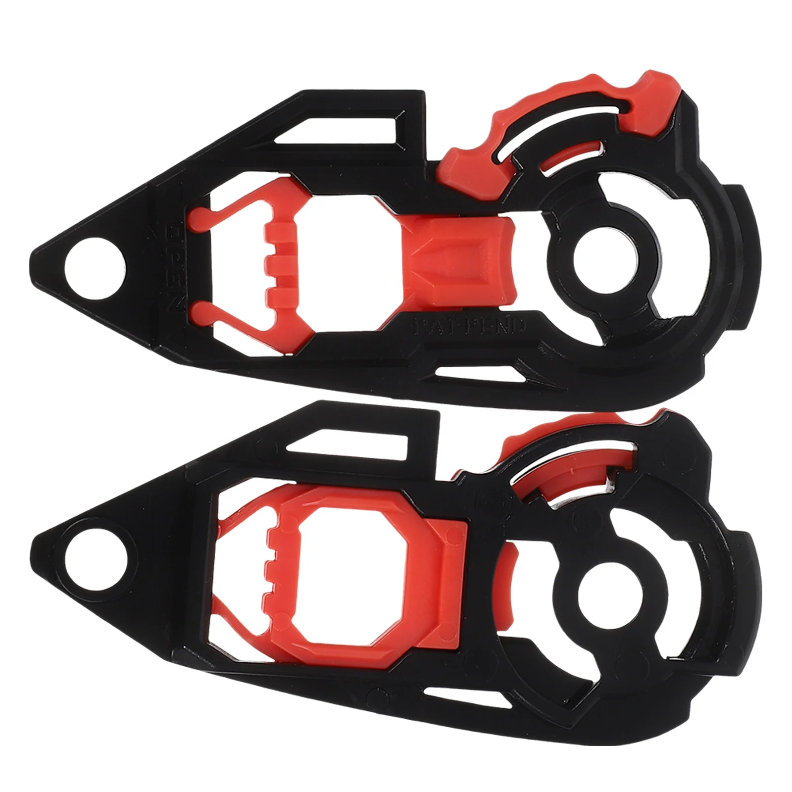 2 قطعة دراجة نارية قناع قاعدة استبدال مجموعة دائم الإفراج السريع درع لوحات عدة مستقرة صالح ل K1 K3sv