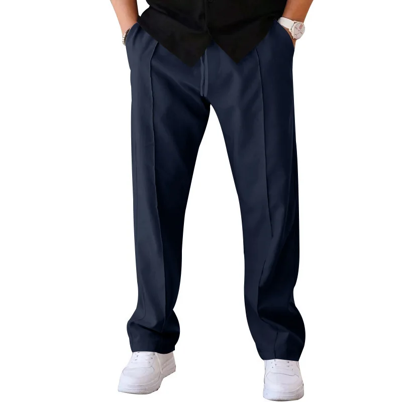 Immagine 5: Nuovi Pantaloni Sportivi da Uomo Primavera-Estate, Stile Americano Oversize, Casual, Larghi, Lunghi, per Jogging e Streetwear