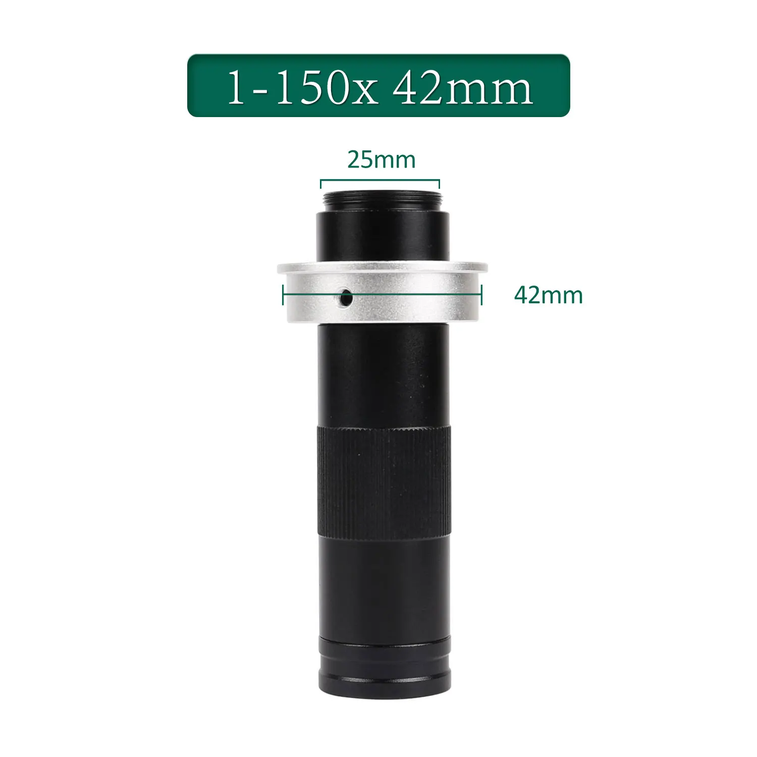 YIZHAN Vergrößerung Einstellbarer Zoom C-Mount Objektiv 180x 150x 130x 25mm Für HDMI VGA USB Video mikroskop Kamera Monokular – Detail 5