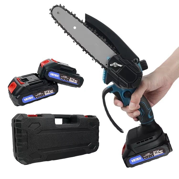 Biblioteca inteligente Vetex CS-D-0602 Motosserra sem fio de 6 polegadas