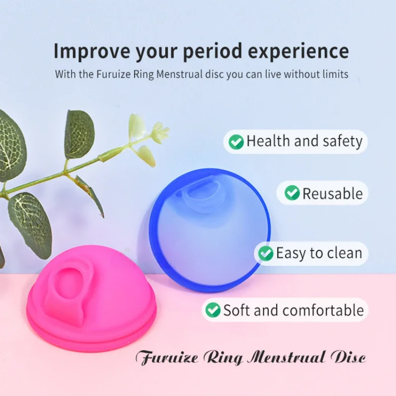 Silicone Menstrual Cup Period Menstrual Collector Extra-Thin Menstrual Disc Women Health Care Feminine Hygiene Менструальна Чаша