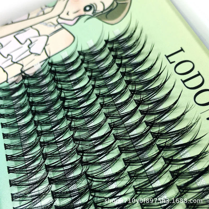 Segment Angel Eyelashes Thick Grafted Eyelashes Makeup Eyelash Extensions False Eyelashes Soft Natural Professional Eyelash Tool