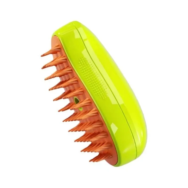 Mango pet comb cat dog electric spray brush massage comb one button spray anti fly hair massage wash