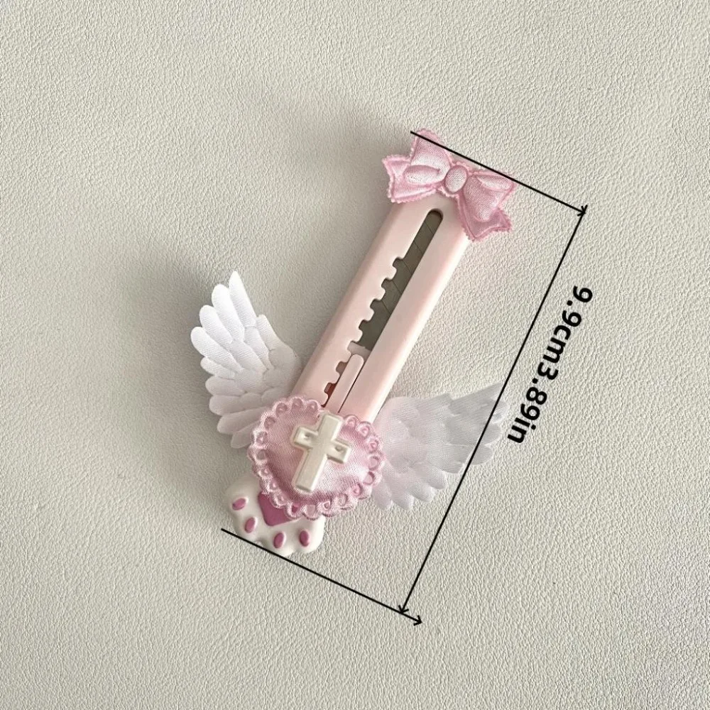 Cute Plastic Cat's Claw Cutter Mini Cartoon Paper Cutting Tool School Office Supplies Retractable Letter Opener