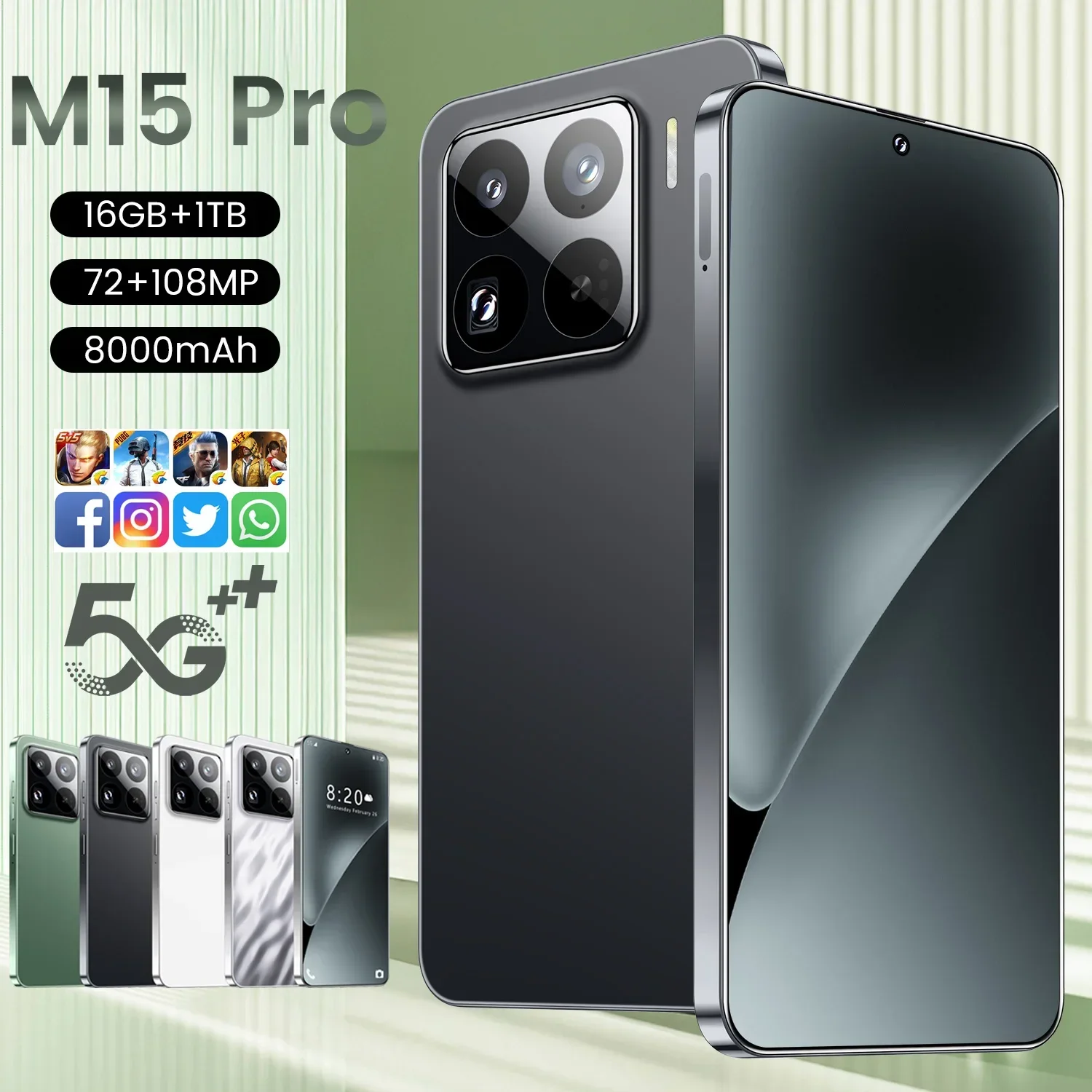 

Screen Protector For SMS Xioa Mi 15 Pro Mobile Phones Cell Phone Tempered Glass Film For Android Smartphone 7800mAh Cellphone