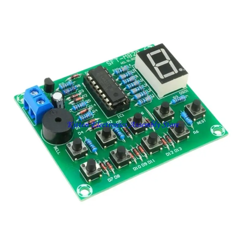

96GD CD4511 8-канальный тест на обучение цепи, функция блокировки цифрового дисплея, электронная