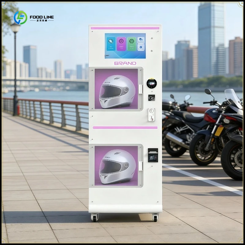 Multi Function Helmet Cleaning Machine for Shared Motorcycle Hubs with Intelligent Operation System FL Customized