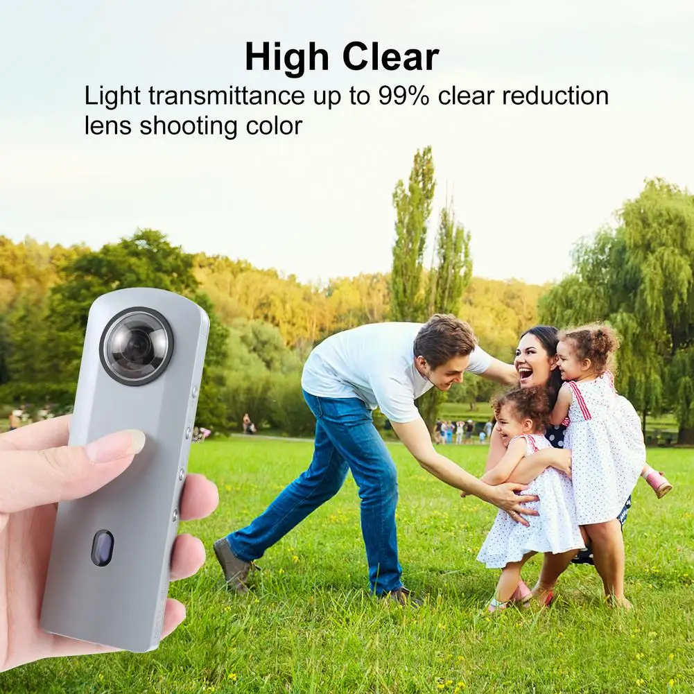 PULUZ Lens Guard Protector For RICOH Theta SC2/S/V Lens Cap Anti-Collision Protection Cover For Ricoh Theta SC2 360 Accessory