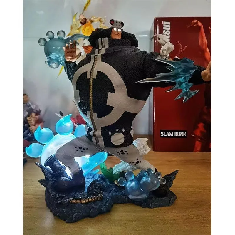 Figura de One Piece del Tirano Bartholomew Kuma con Manos Intercambiables, Estatua de Anime, Modelo de Jefe de Ejércitos, Regalo Coleccionable para Adultos Coleccionistas