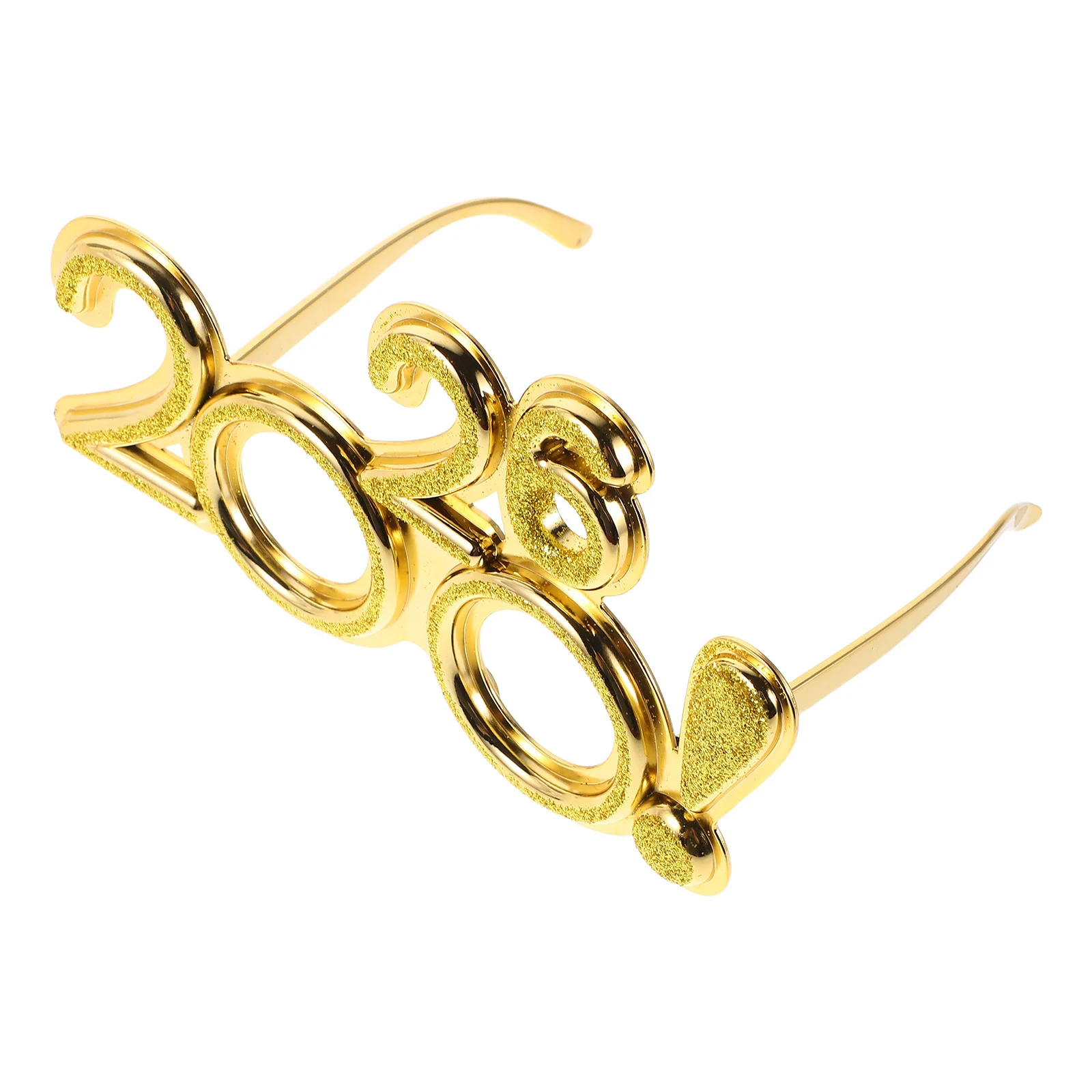 

Happy New Year Plastic 2026 Number Sunglasses Glitter Party Eyewear Festive Photo Props New Year Eye Glasses Funny Glasses