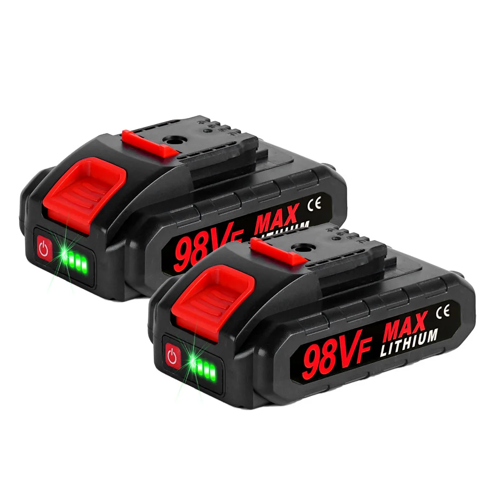 18V 1500mAh Battery For Worx 98VF Lithium Battery Rechargeable Battery Mini Electric Chainsaw Power Tools For 48VF 88VF