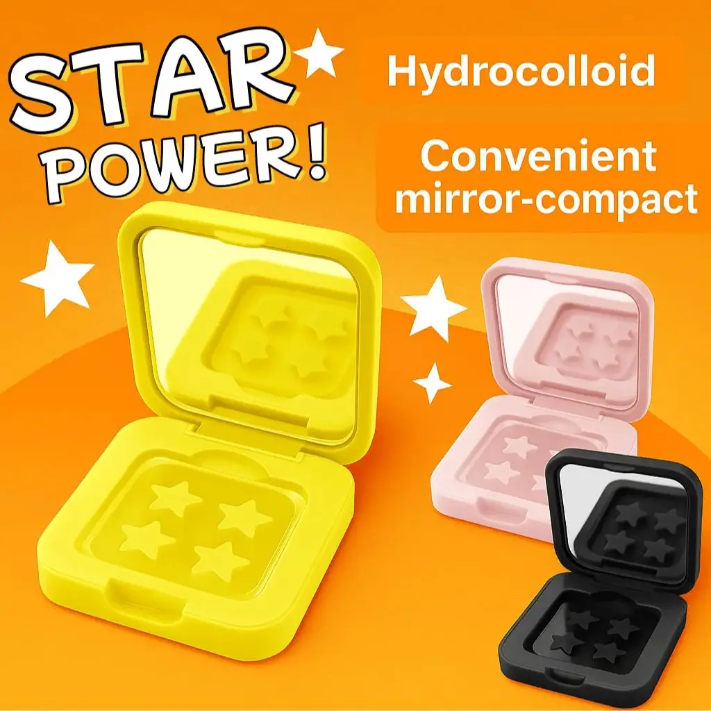 60 cute dark star decorative stickers per box, gentle on the skin, easy to apply, waterproof, perfect for party decoration ﻿