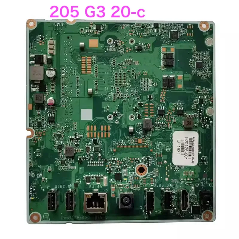 Подходит для материнской платы HP 205 G3 20-c DAN91FMB6D0 L19326-601 920128 -001 Материнская плата, 100% протестирована, полностью работает