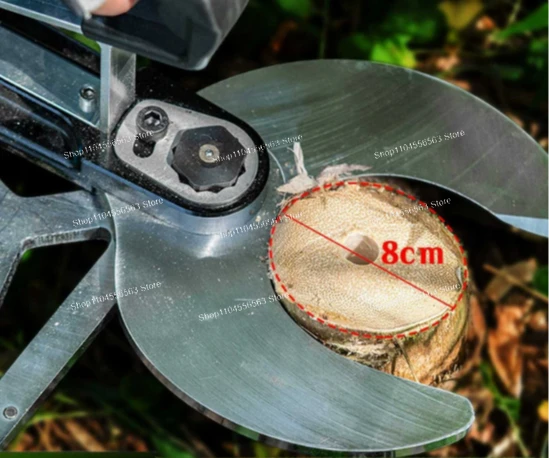 Professional quality electric bamboo pruning tools - Portable trimmer - Suitable for a diameter of 8 centimeters
