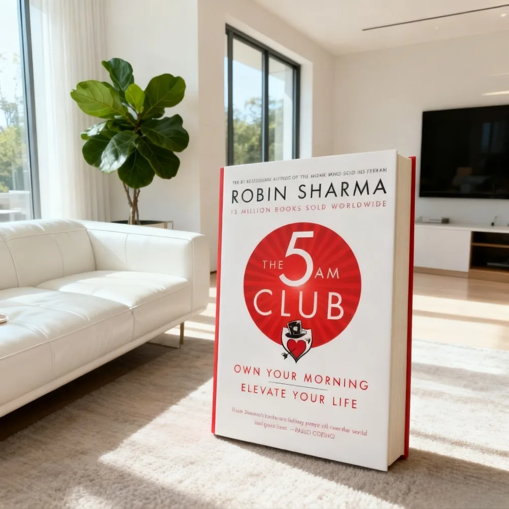 

Клуб 5AM Робин Шарма Власное твое утро Подвостите свою жизнь английская книга