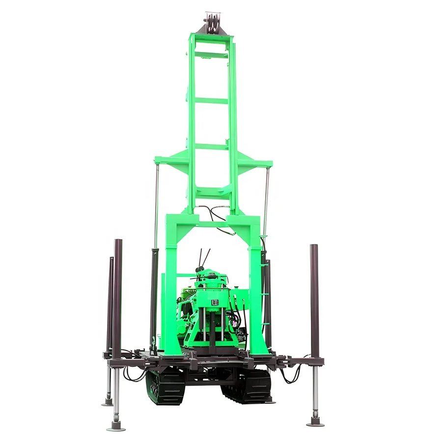 

Portable 200m Water Well Drilling Rig Customized Crawler Mounted Hydraulic Mini Borehole Machine