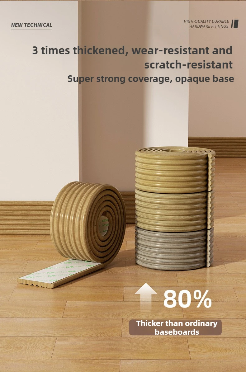 8 سنتيمتر x 2 متر سميكة الخشب الحبوب بولي كلوريد الفينيل ذاتية اللصق غطاء اللوح مقاوم للماء لزوايا الفجوات سهلة لتقوم بها بنفسك تجديد المنزل #5