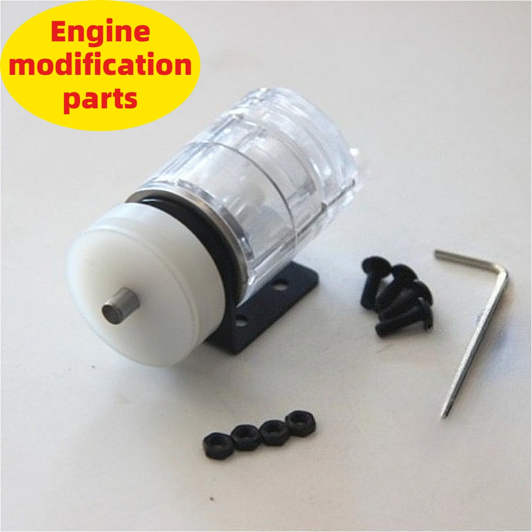 Methanol Engine Model Modification Accessories Transparent Circulating Water Pump for Water Cooling Conversion Centrifugal Pump