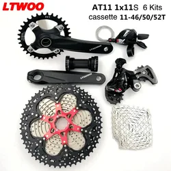 LTWOO AT11 11 Speed Transmision Kit Velocidade MTB Cambio Grupo for SRAM Shimano Deore Piezas De Bicicleta Groupset