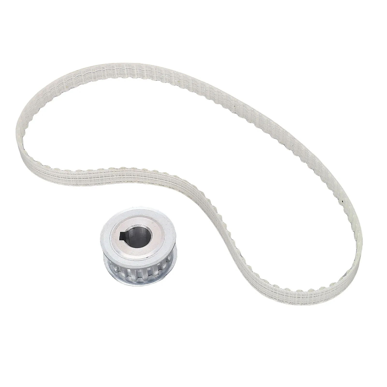 Mini Lathe Belt and Gear 1.5M 90 Teeth Polyurethane Drive Belt Replacement for 0618 0618-3B 7x10 7x12 7x14