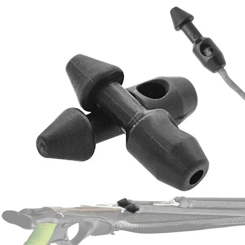 2 unids/set bandas para fusil de pesca submarina bandas para fusil insertos y cuentas equipo de pesca en hielo accesorios de pesca