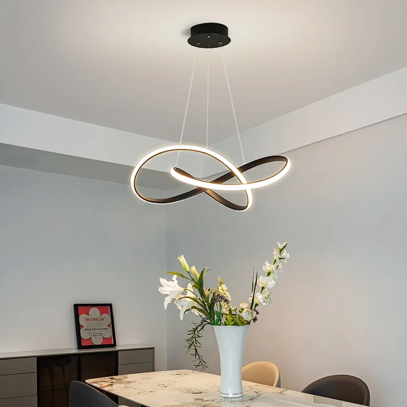 Restaurant chandelier Modern minimalist dining room dining table light Bar counter Bedroom