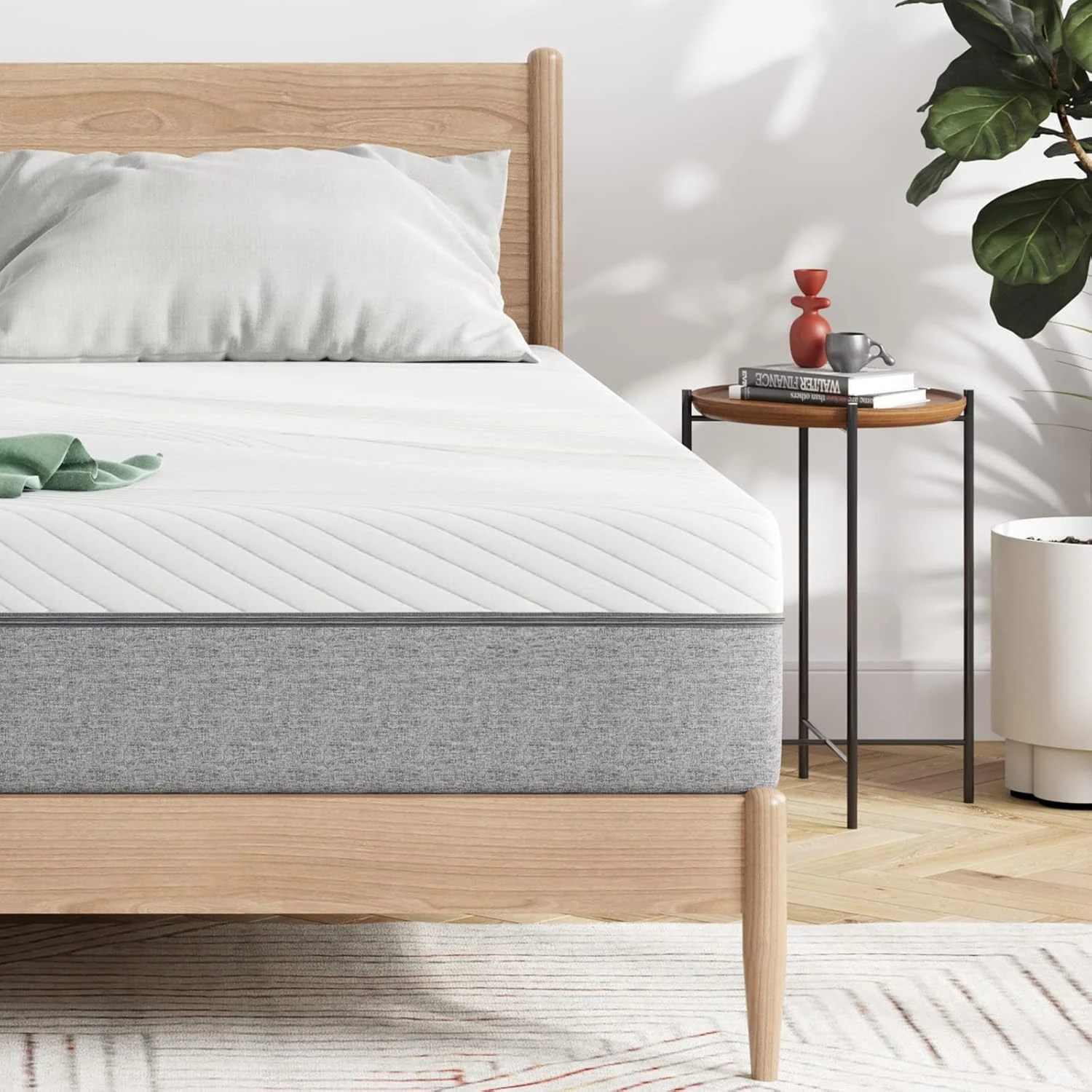 

King Size Mattress, 12-Inch Gel Memory Foam Mattress for Good Sleep, Pressure Relieving, Matrress-in-a-Box,CertiPUR-US Certified