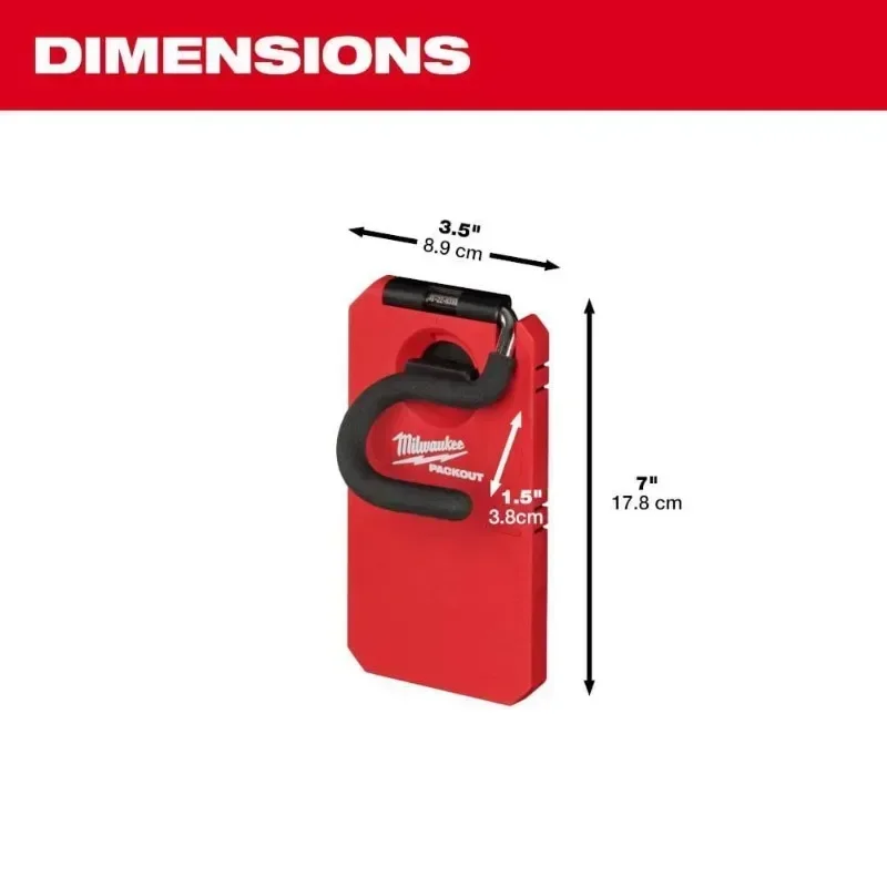 Milwaukee PACKOUT™ 4” S-Hook Power Tool Accessories MILWAUKEE Tools 48-22-8333