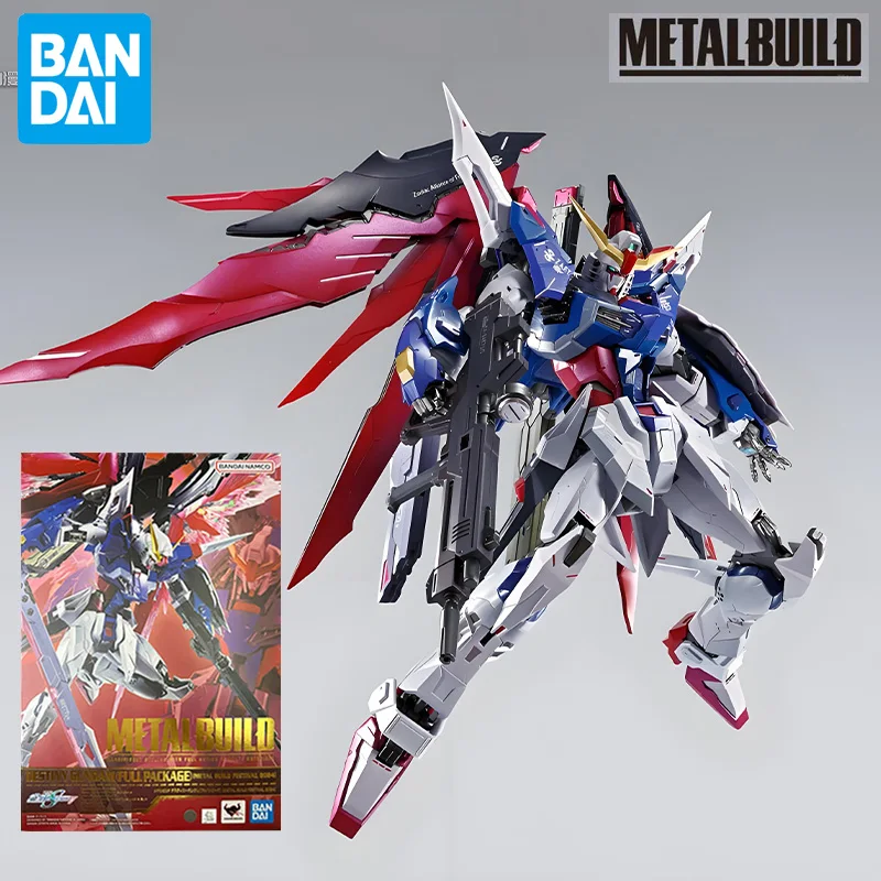 

BANDAI оригинальная серия METAL BUILD Gundam Destiny (полная упаковка) аниме фигурка в сборе модель игрушки Коллекционная модель