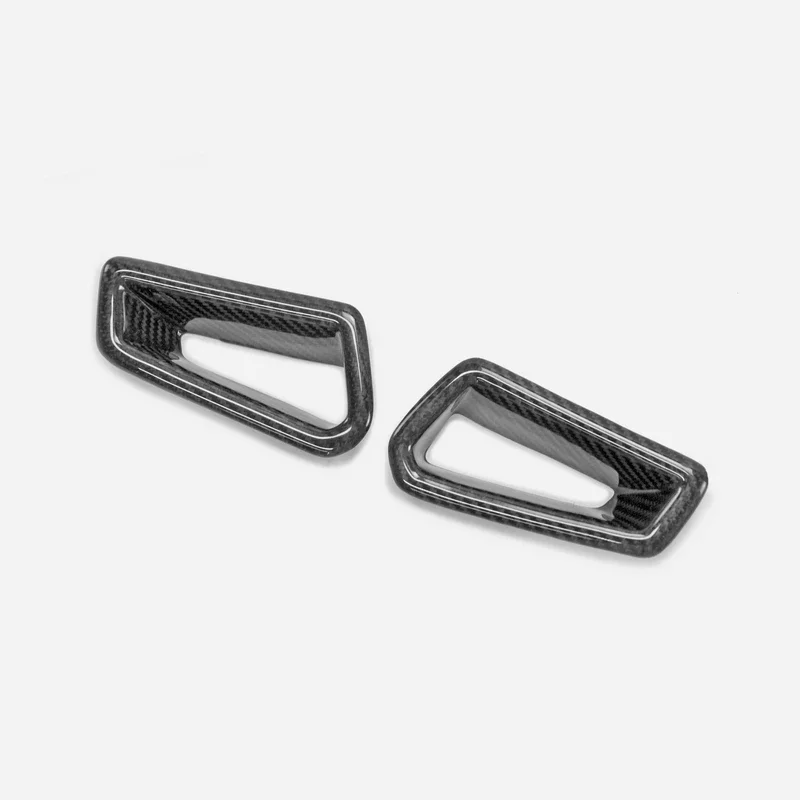 NEW-FOR Honda Civic Type-R FL5 Seat front insert cover pair (Stick on type),Carbon  accessories Enhancement Exterior Appearance