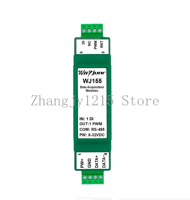 2-Channel PWM Duty Cycle Signal To RS485 Modbus RTU Module PWM Frequency Measurement