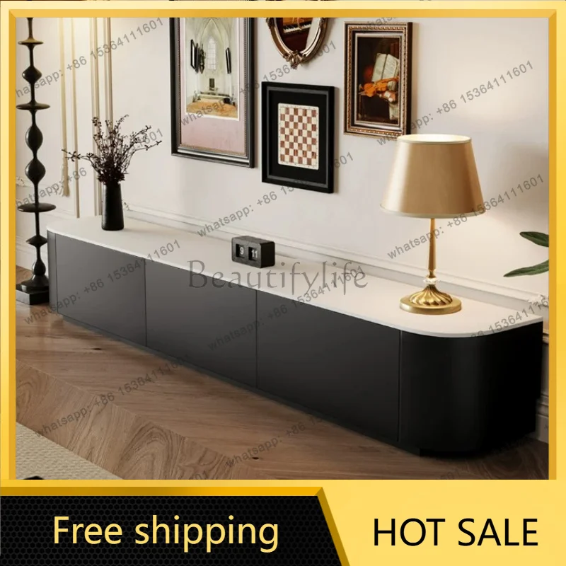 Wide Living Room Tv Stand Retro Heavy Bedroom White Black Tv Stands Wooden Luxury Muebles Para El Hogar House Accessories