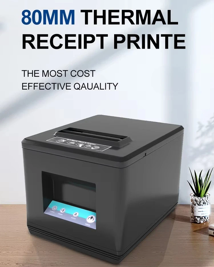 Inkless thermal receipt printer 80mm, thermal receipt printer