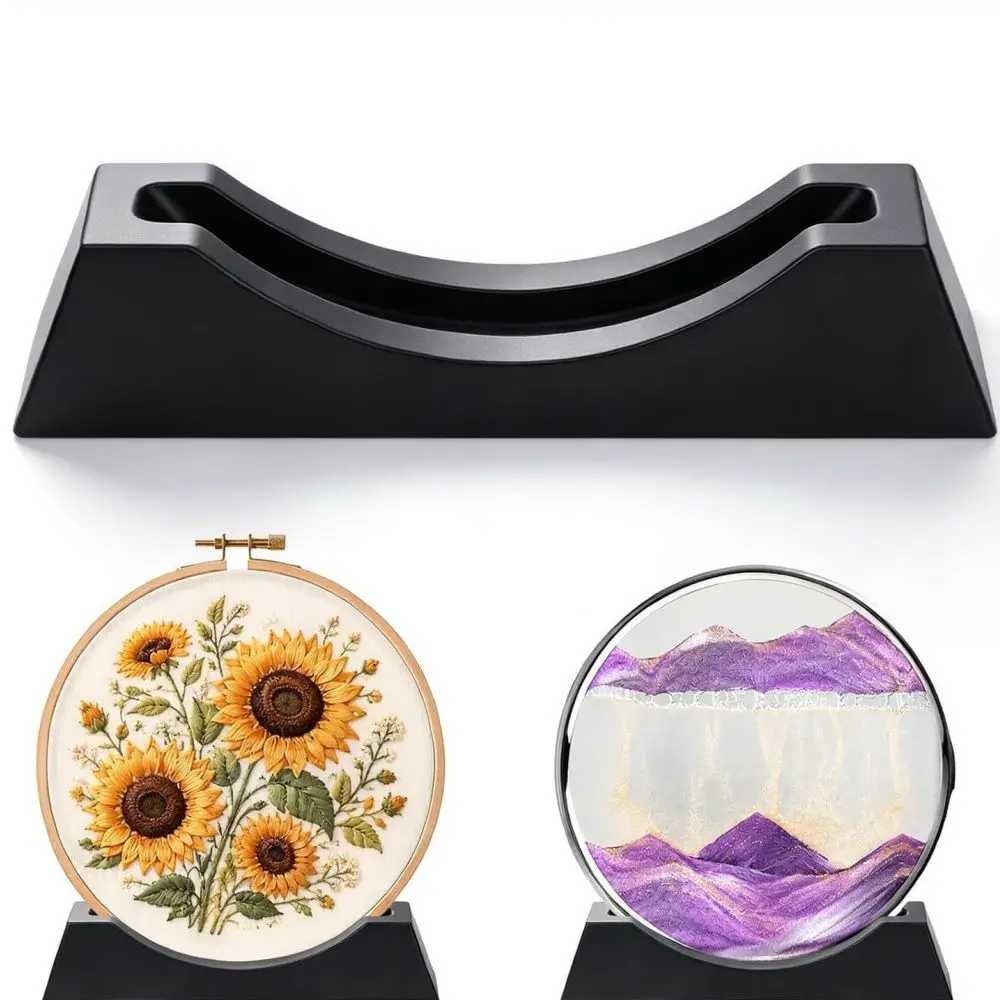 Desktop Display Easel Holder For Embroidery Frame Picture Artworks Plastic Support Base Home Decoration Craft Rack