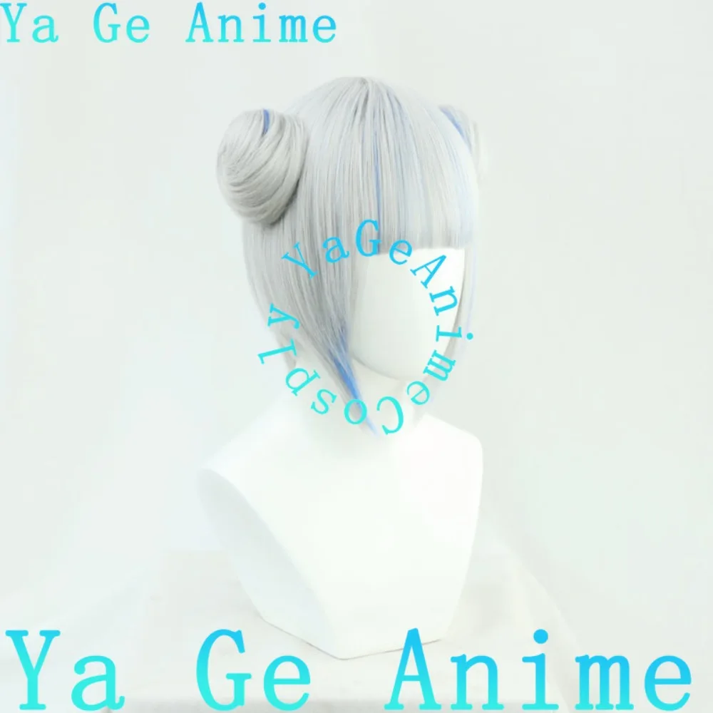 

Hololive Gen 1 Gawr Gura Small Shark Cosplay Wig Anime Reality Show Game Role-playing Wig Used for Anime Dance Parties