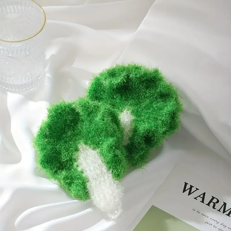 Premium Vegetable-Shaped Dish Scrubber - Non-Stick,Multifunctional,and Hangable - Perfect for Household Cleaning and Dishwashing
