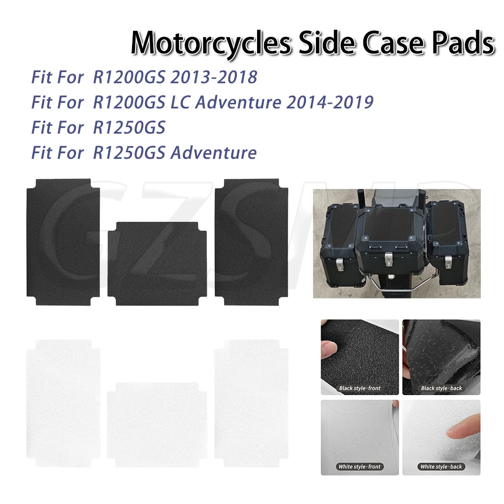 Fit for BMW R1200GS 2013-2018 LC ADV R1250GS ADV Motorcycles Frosted Sticker Side Case Pads Pannier Cover Set