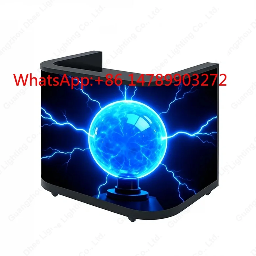 Curve DJ Booth Front Desk LED Display Screen for Disco Club Ehxibition