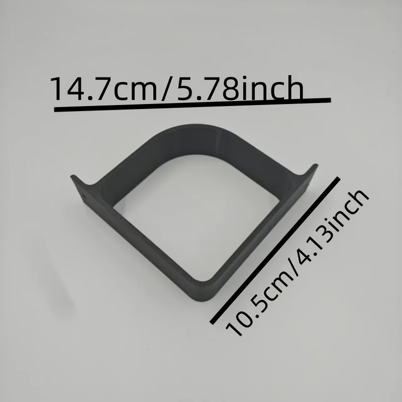 U‑Shaped Corner Storage Bracket, Wall Mounted Plastic Holder,Cabinet Organizer Support Workbench Supplies (Screws NOT Included)