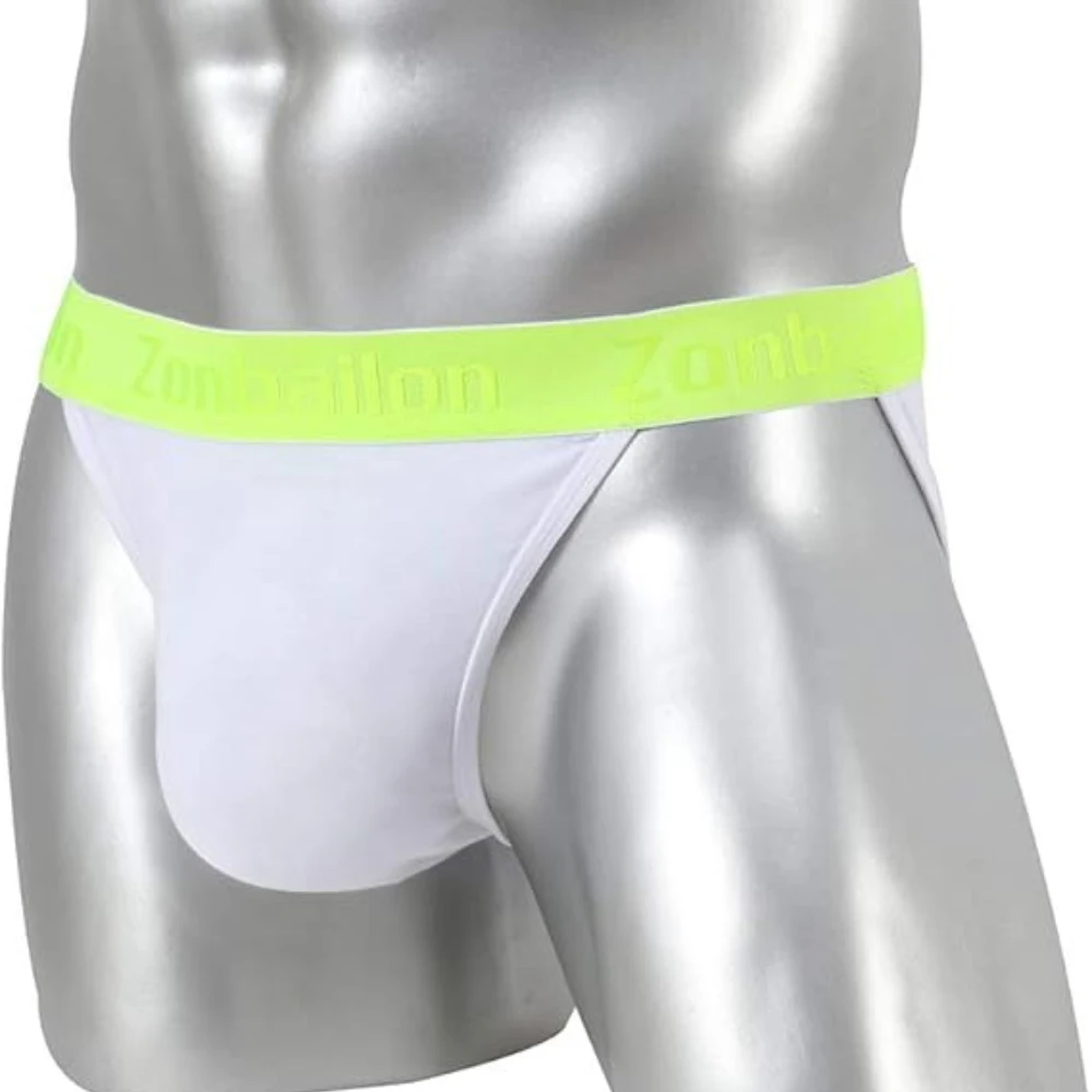 Jinshi Mens Briefs Bulge Bamboo Seamless Breathable Underwear Low-Waist Ultra-Thin Comfort Soft Mens Briefs