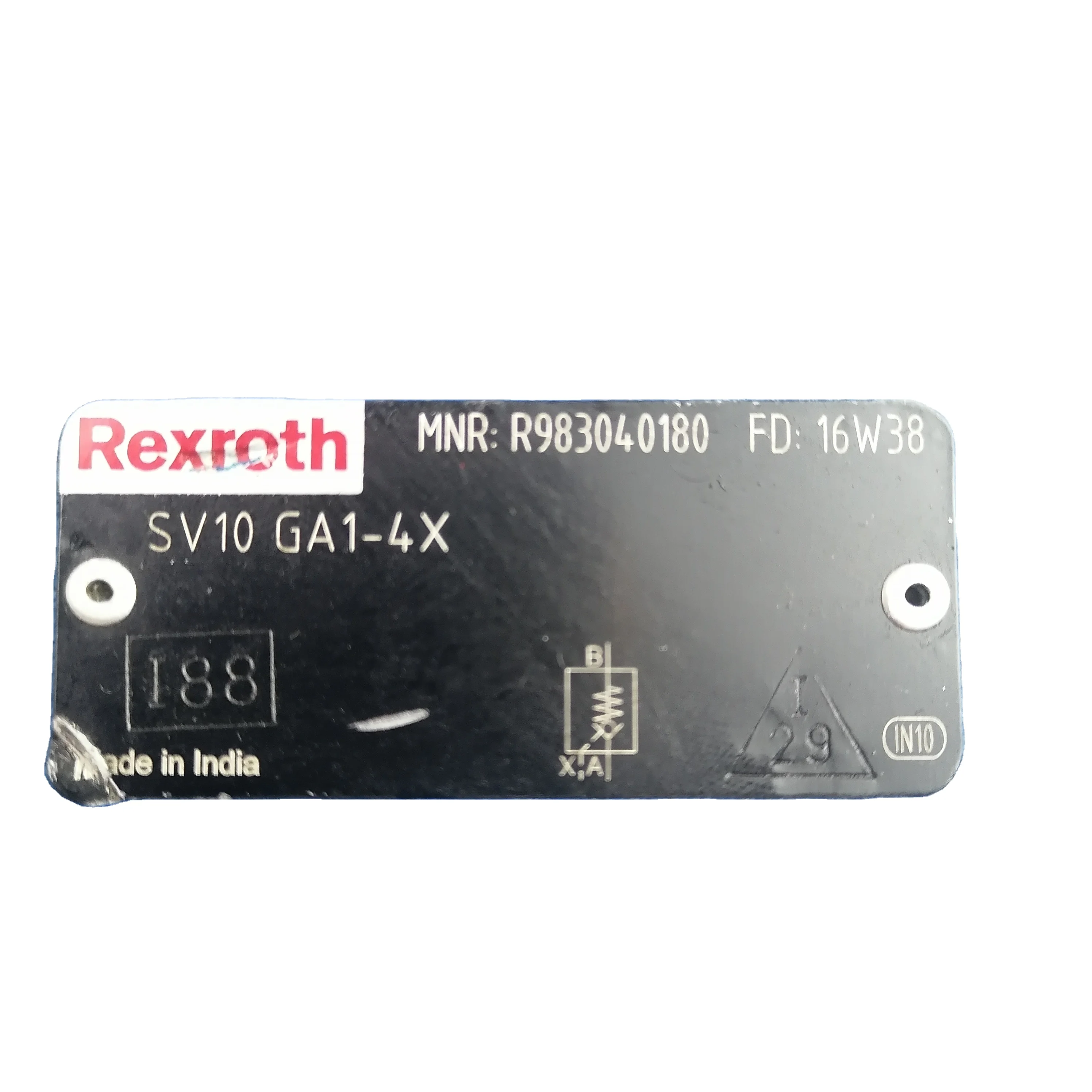 Válvula de retenção Rex roth, sv10ga1-4x/r900483368