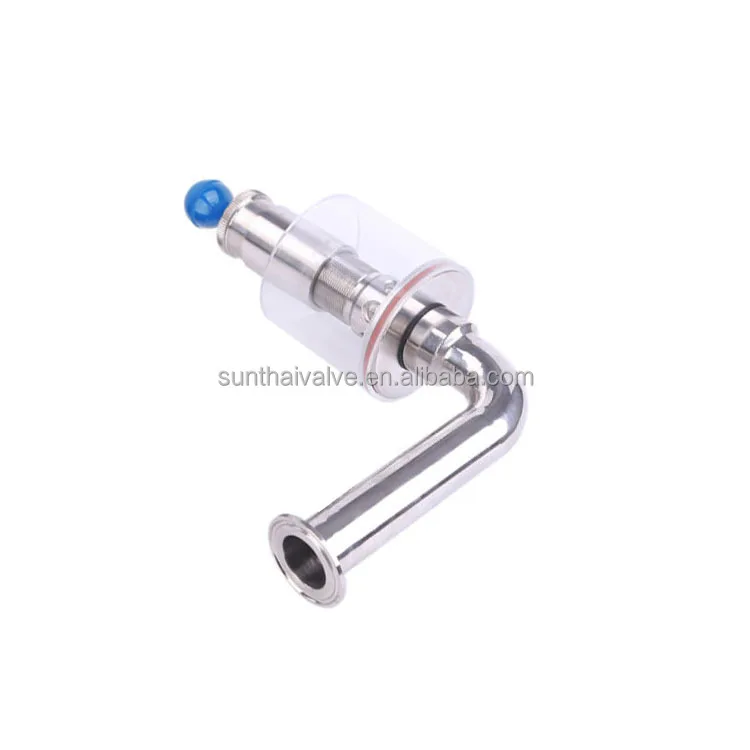 Sanitary SS304/SS316 Air Pressure Release Exhaust Valve For Pressure Reducing On Beer Fermentation Tank