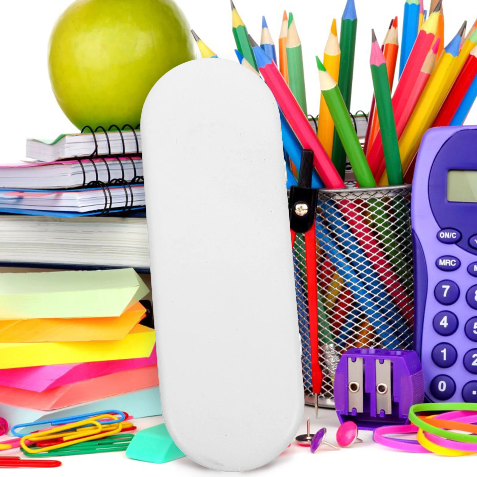 

6Pcs Metal Pencil Box Wear-Resistant Compact Tin Case for Kids Students Multi-Function Pen Pencil Organizer Daily Use Portable