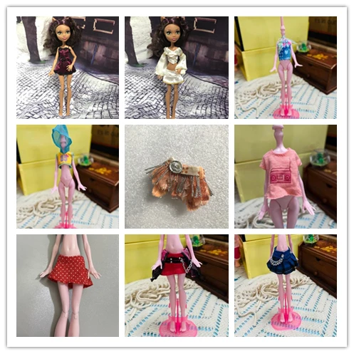 30cm doll Clothes for Monster High School Doll Clothes for OB11 moxie doll Skirt Suit Replacement Play Clothes