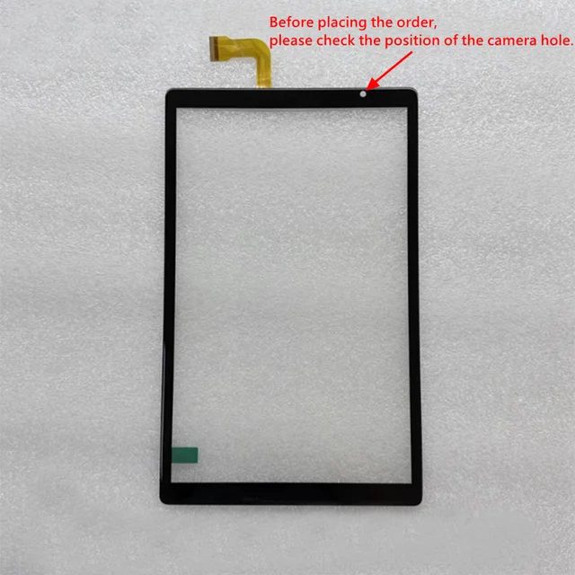 10.  1 cala Ekran Dotykowy Pojemnościowy Digitizer Sensor Zewnętrzna Szybka Panel S22 T3 Tab Pad Zamiennik do Tabletu SEBBE S22 S 22