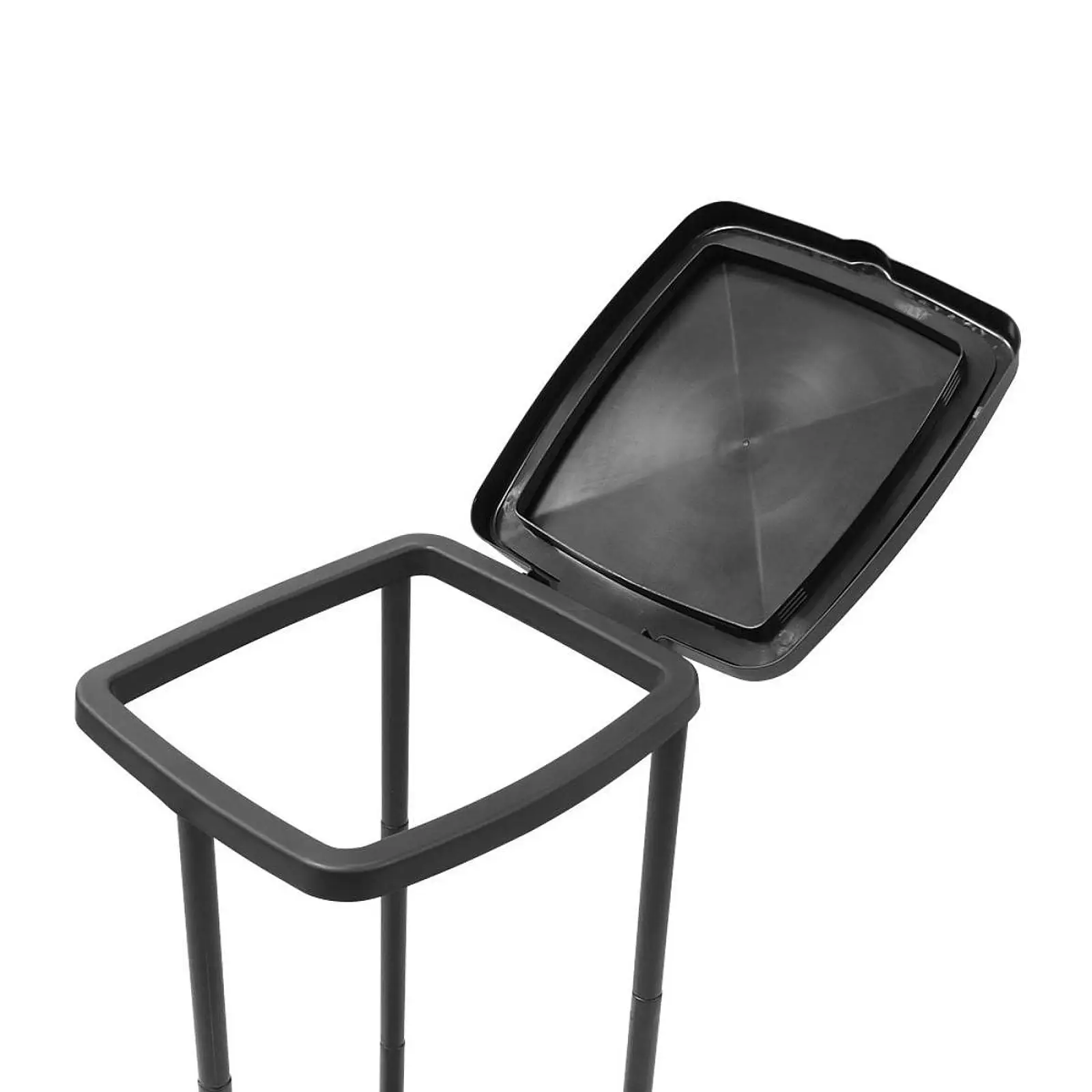 Trash Bag Holder Modern Decor Clamshell Accessories Creative Ornament Waste Bin